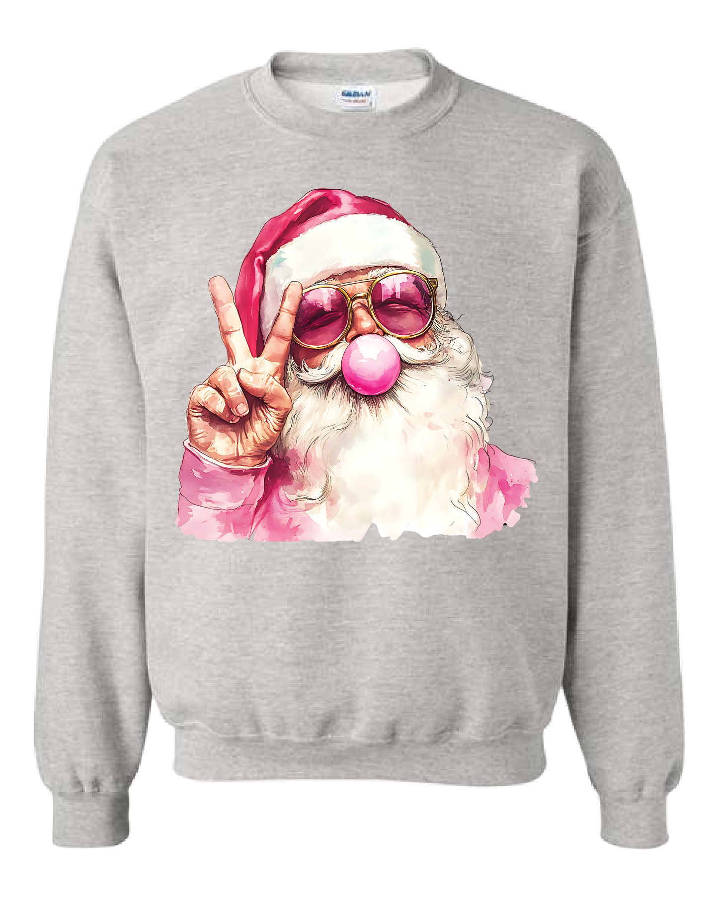 Bubblegum Santa Crewneck