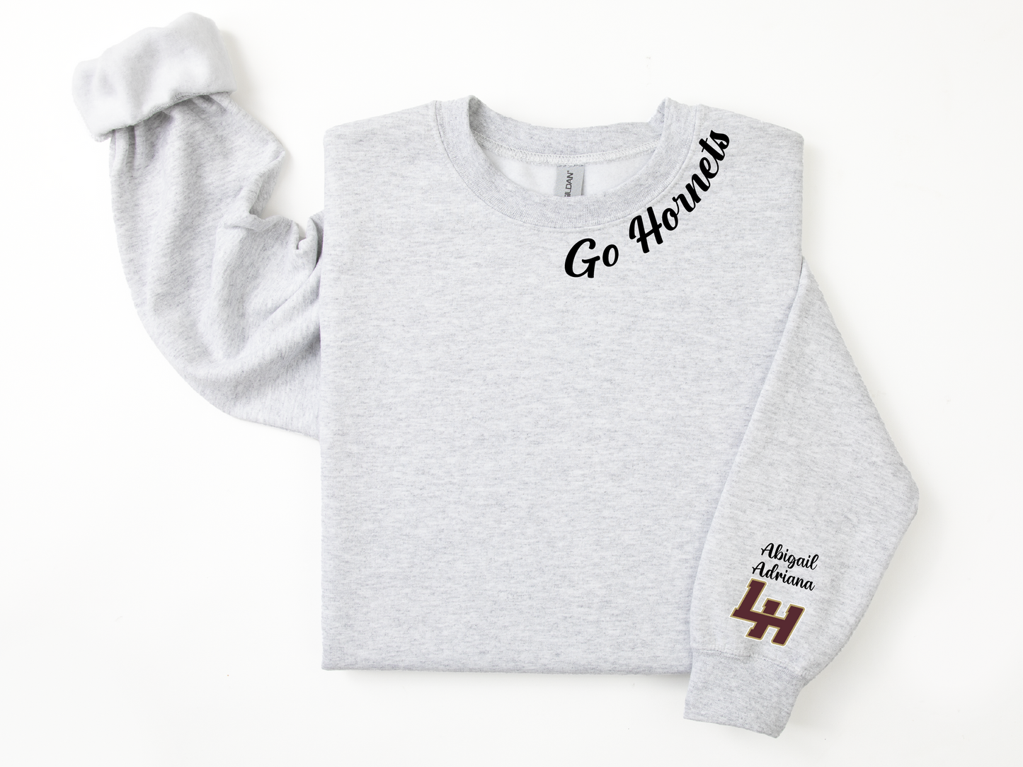 LH Go Hornets Crewneck