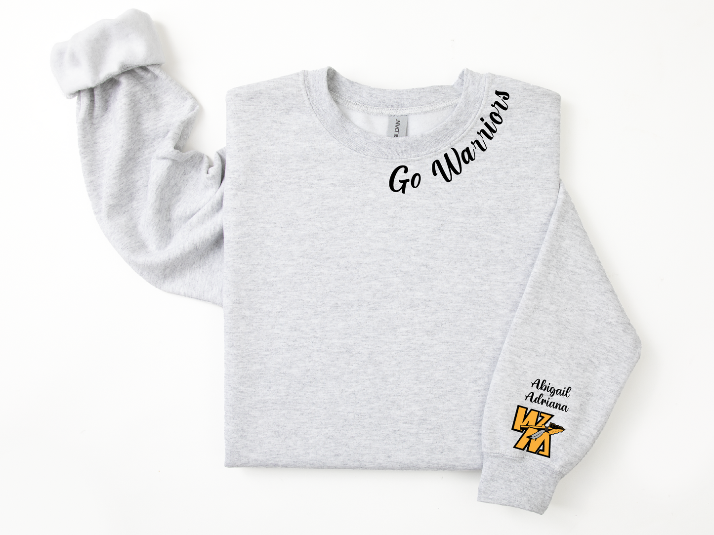 WM Go Warriors Crewneck