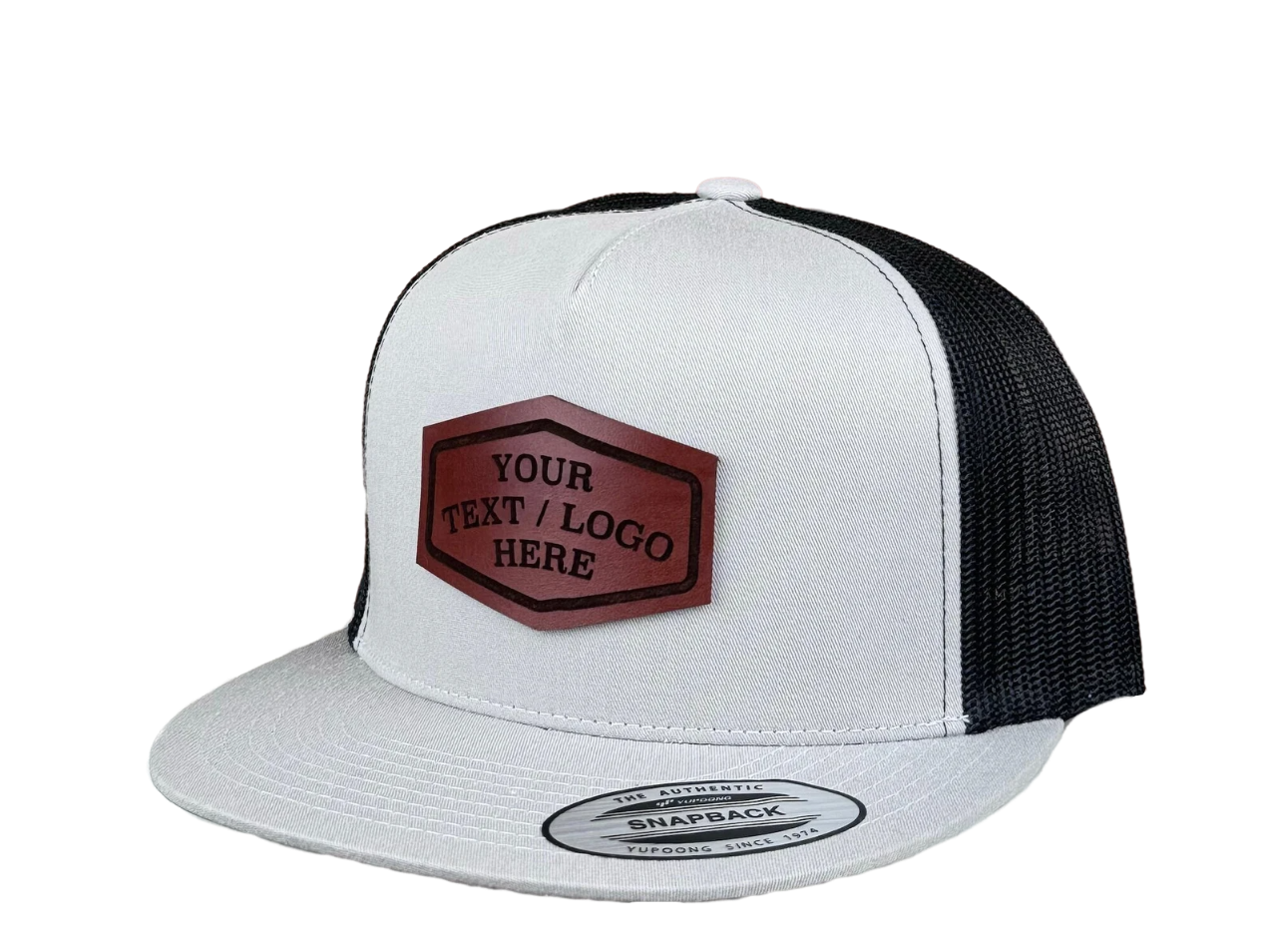 Custom Snapback Hat (Flat Bill)