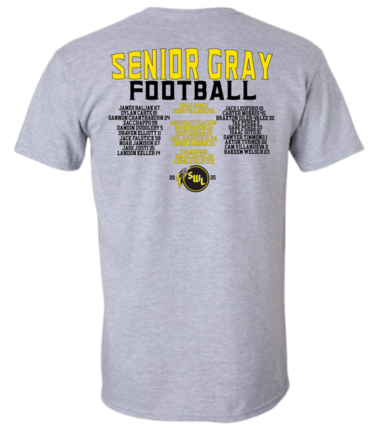Senior Gray Team Tee 2025