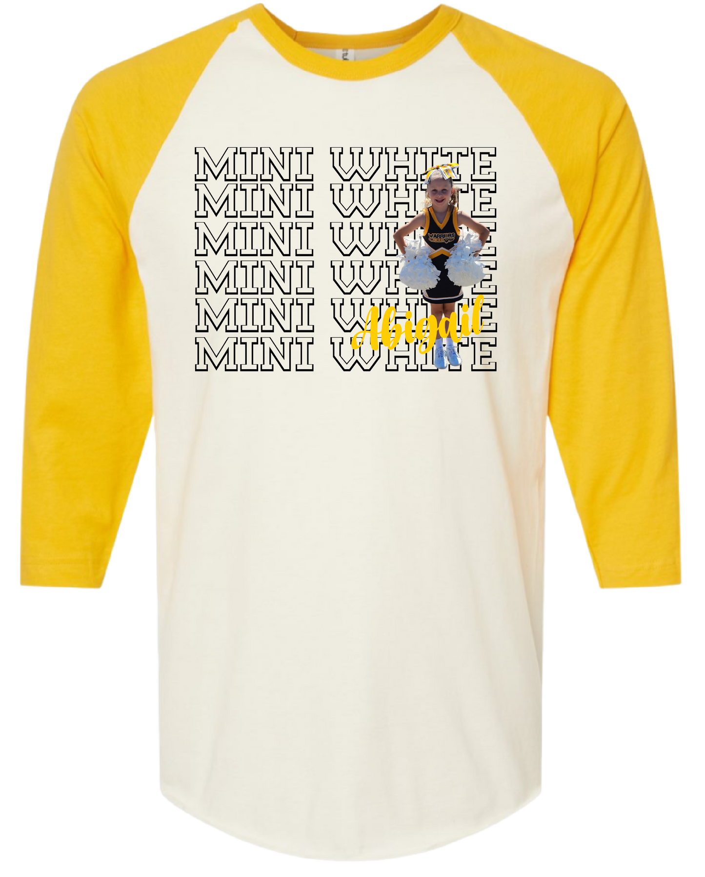 Athlete Photo Raglan Tee
