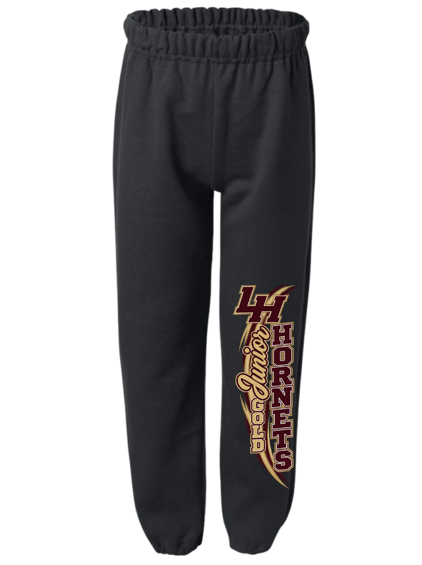 Jr Gold Cheerleader Warm Ups Zipup/Pants