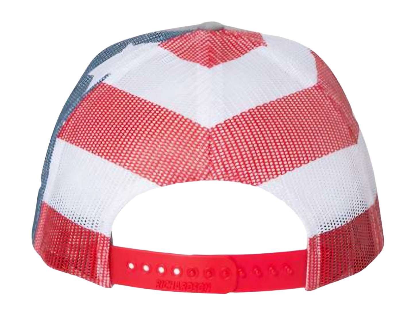 Warriors Leather Patch Richardson Camo Flag Snapback Hat