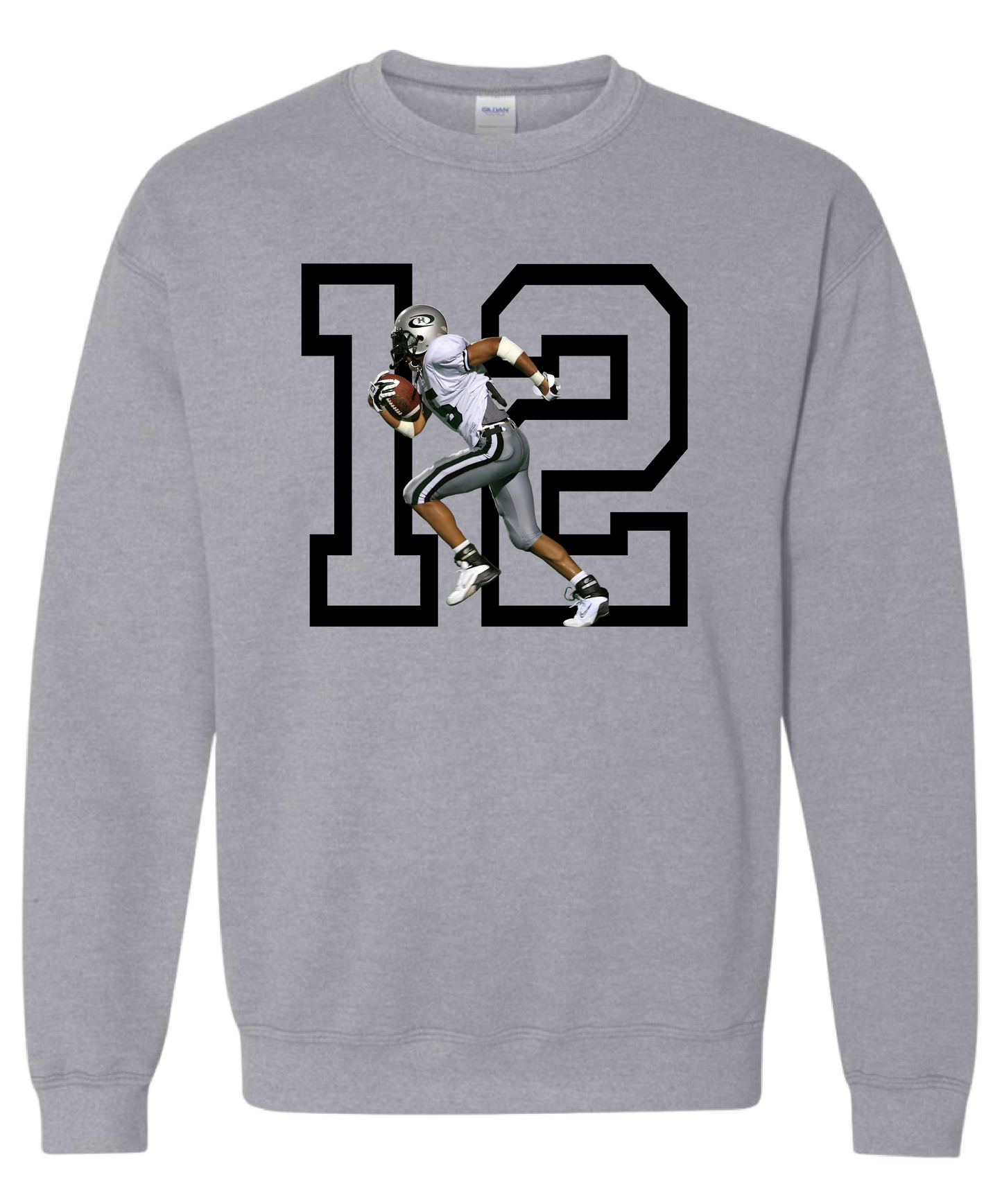 Athlete Number Photo Hoodie/Crewneck/Tee