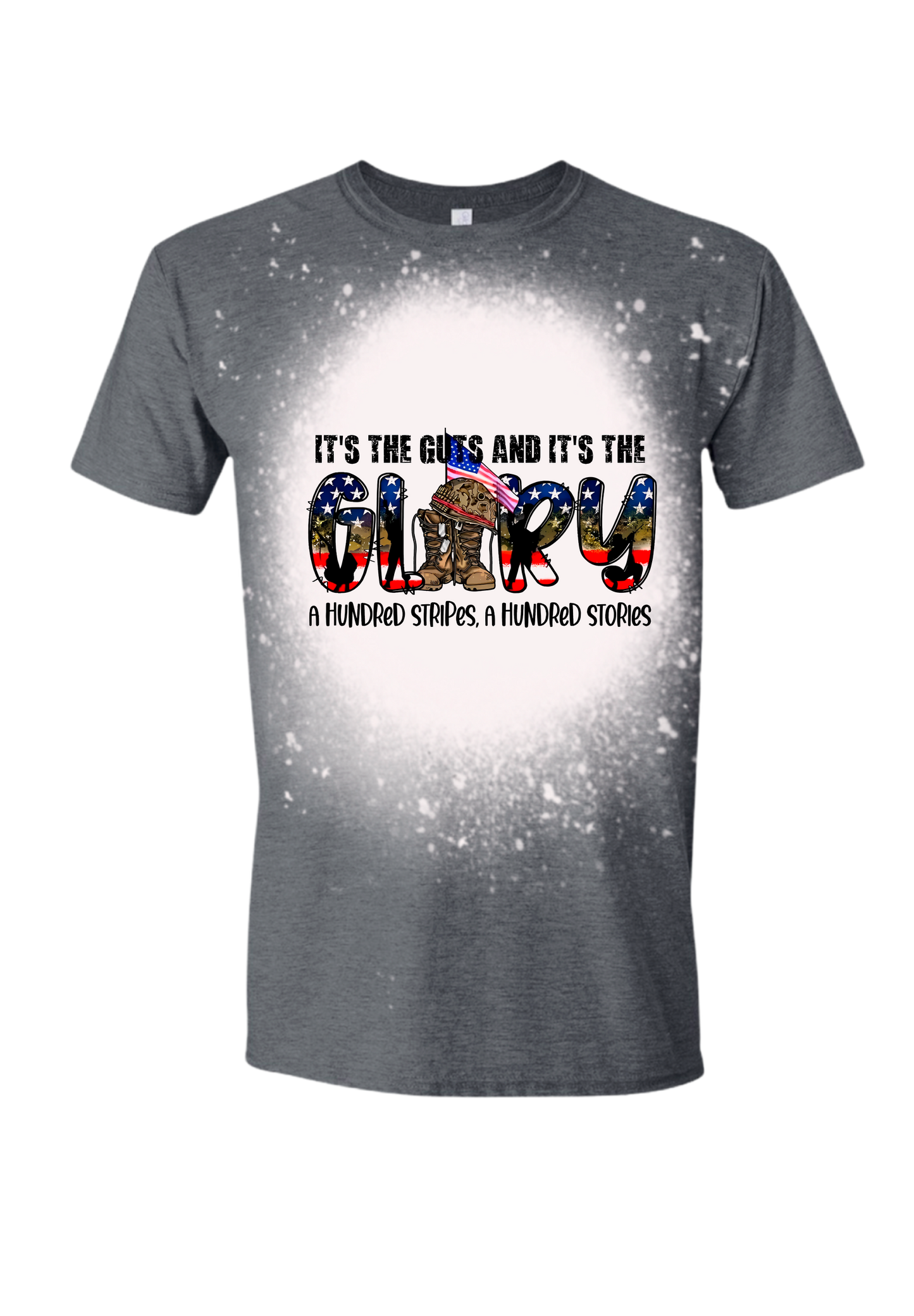 Guts and Glory Bleached Tee