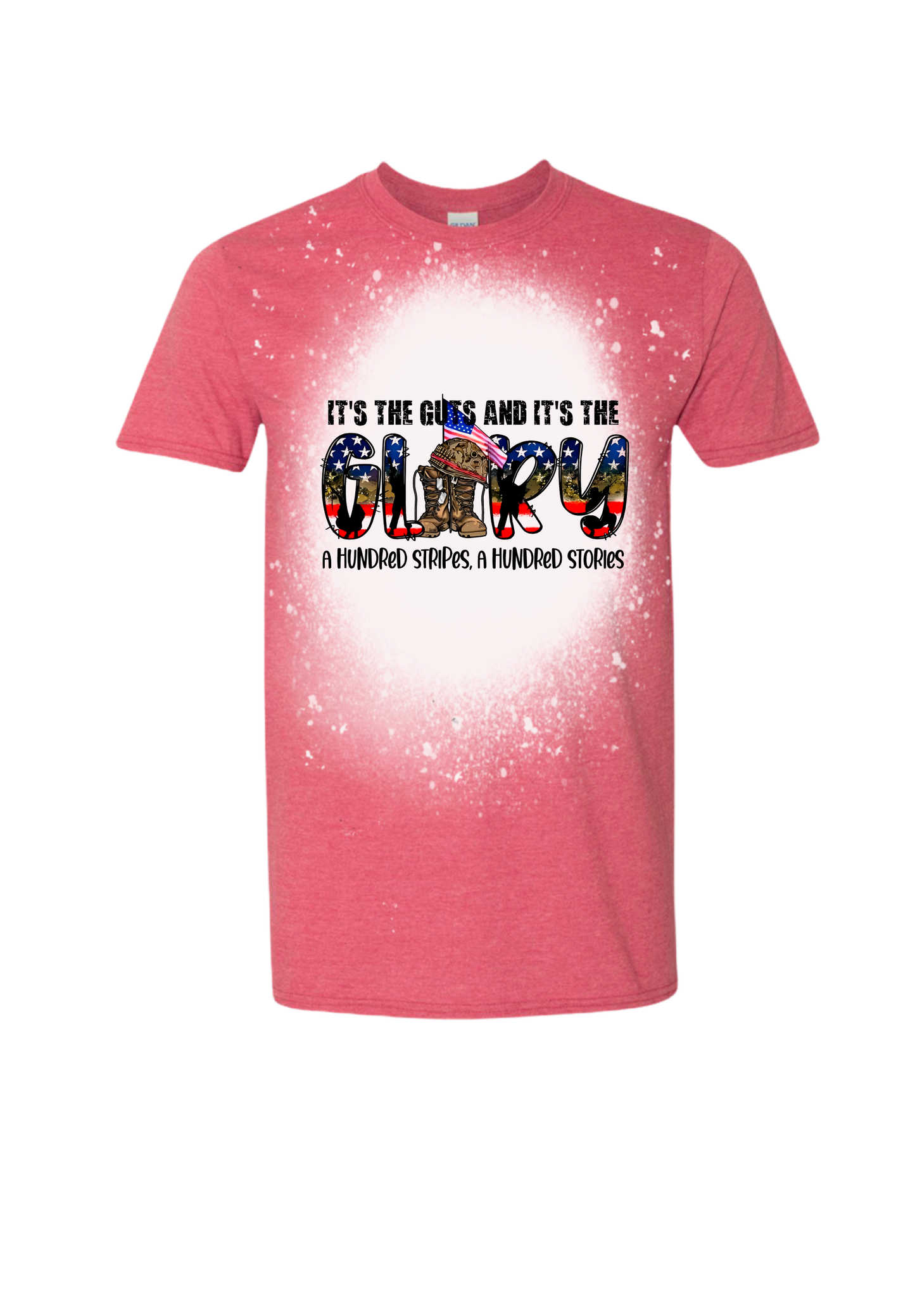 Guts and Glory Bleached Tee
