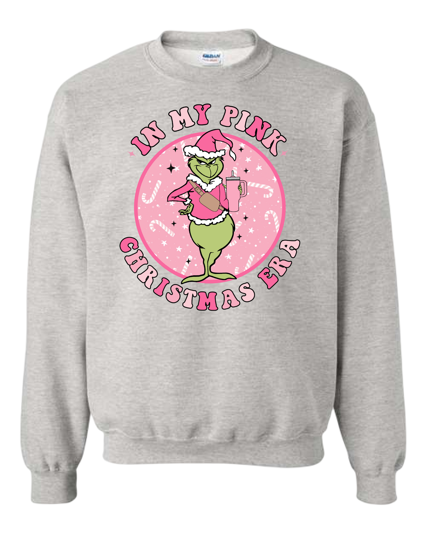 In My Pink Christmas Era Crewneck