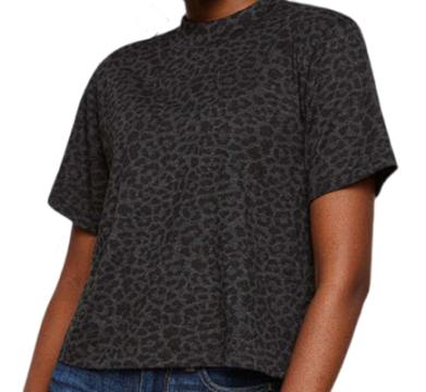 Hornets Crop Leopard Tee