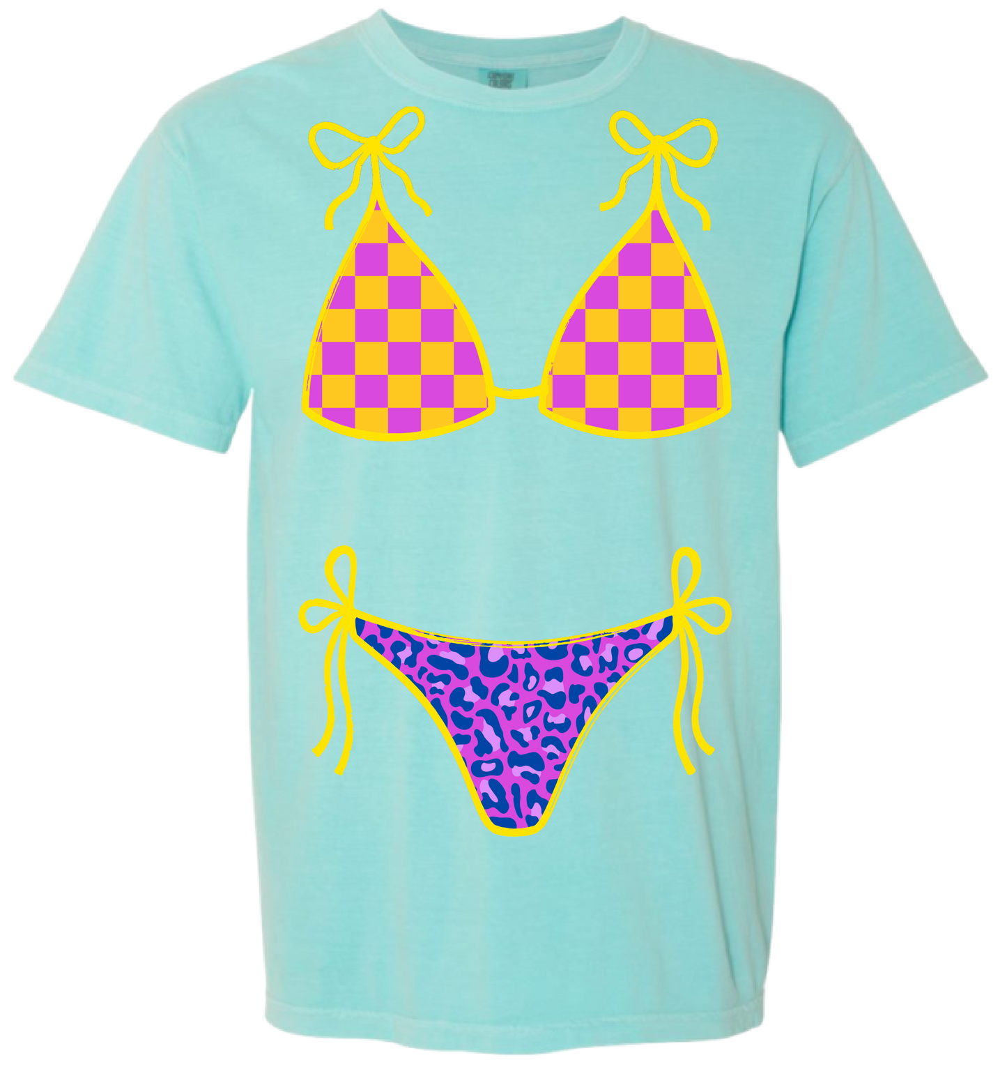 Mint Bikini Comfort Colors Tee