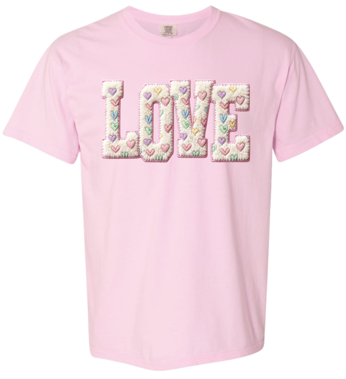 Comfort Colors Valentines Tees (choose design)
