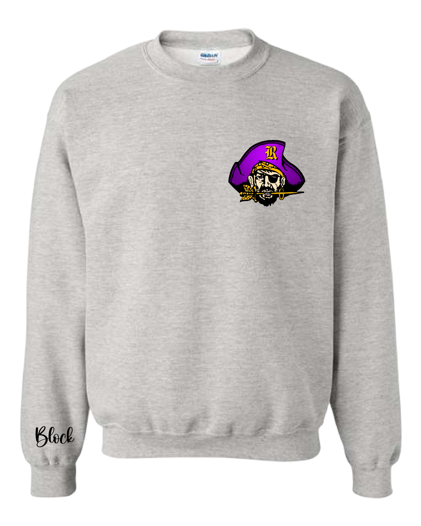 Reynoldsburg Raiders Jersey Style Crewneck/Hoodie