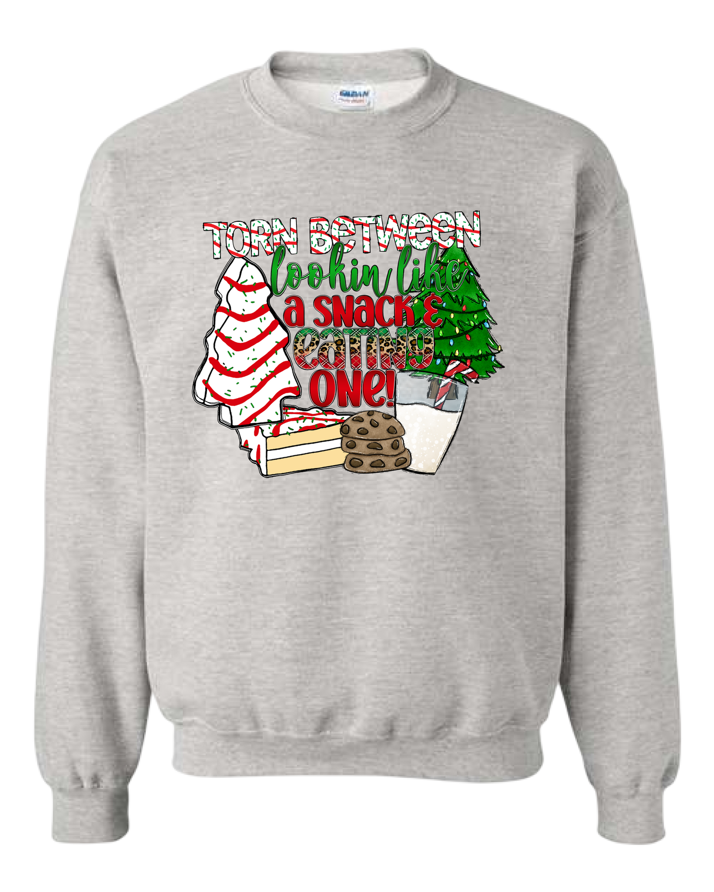 Torn Between Looking Like a Snack Crewneck