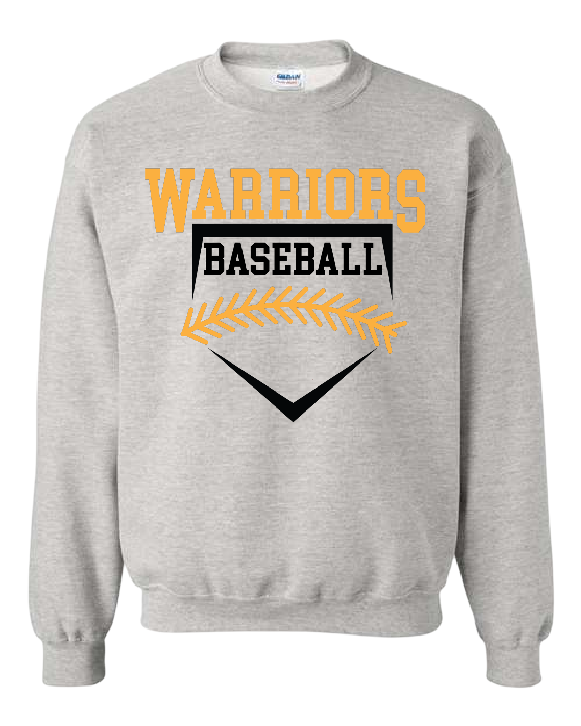 Warriors Baseball Sweatshirt/Hoodie
