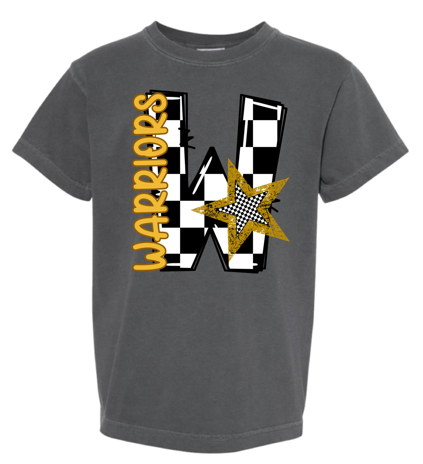 Check Warriors Comfort Colors Tee