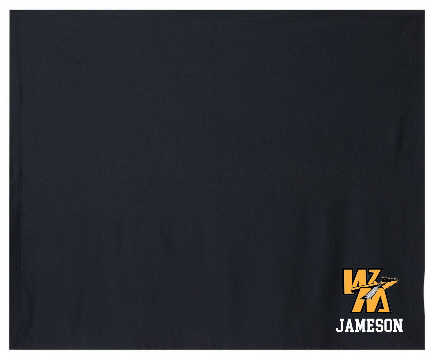 Warriors Customized Blanket