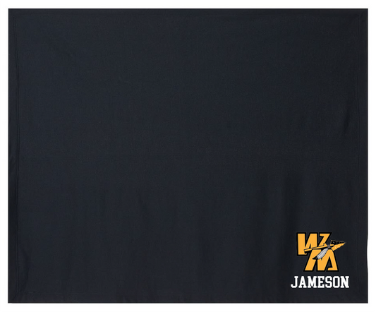 Warriors Customized Blanket