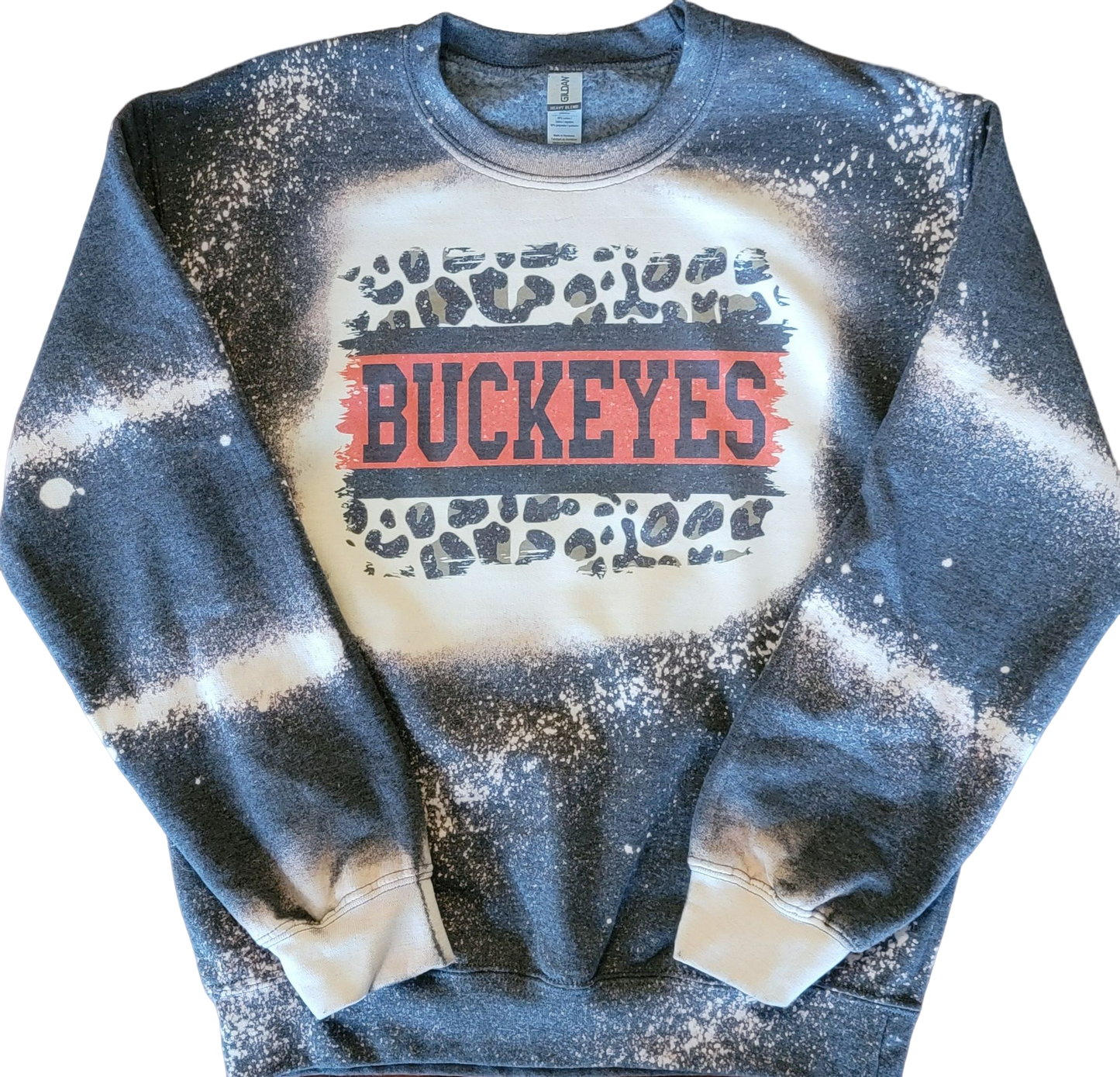 Buckeyes Bleached Sweatshirt
