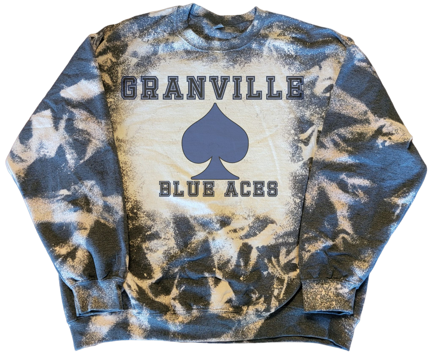 Bleached School Spirit Sweatshirt (Customize Activity/Add Names To Back)