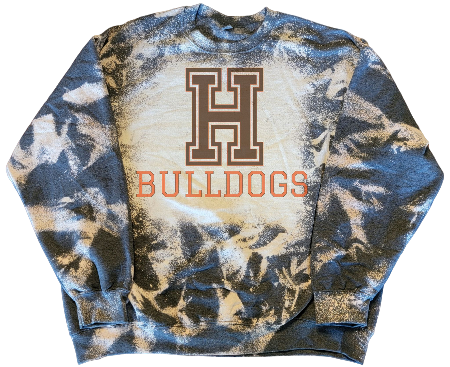 Bleached School Spirit Sweatshirt (Customize Activity/Add Names To Back)