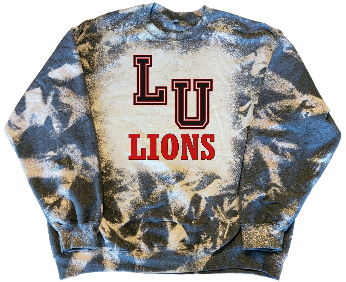 Bleached School Spirit Sweatshirt (Customize Activity/Add Names To Back)