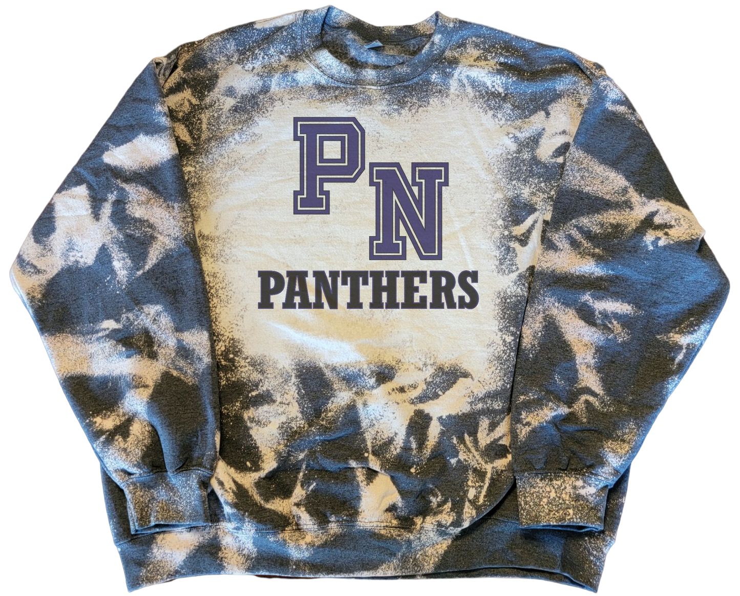 Bleached School Spirit Sweatshirt (Customize Activity/Add Names To Back)
