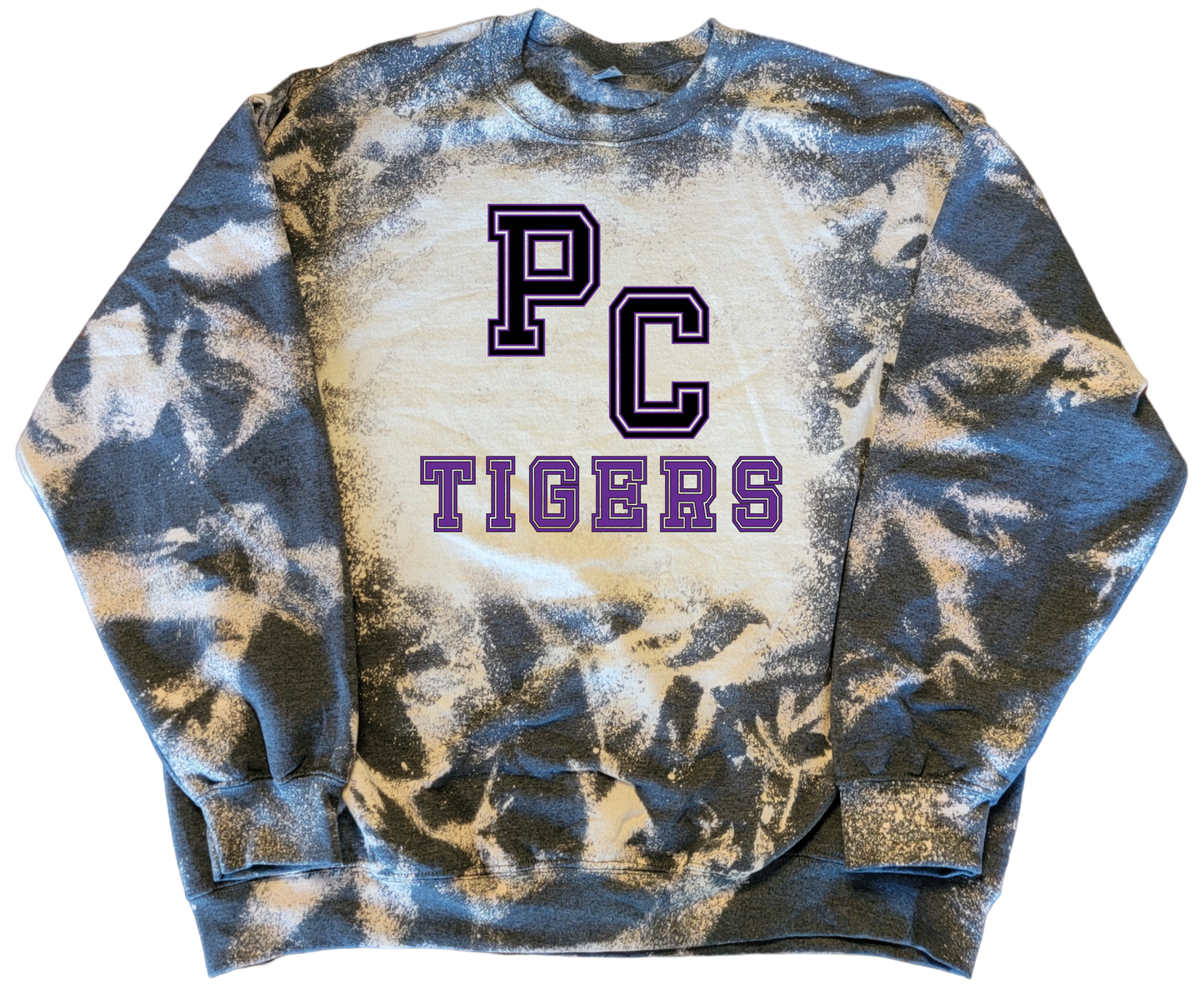 Bleached School Spirit Sweatshirt (Customize Activity/Add Names To Back)