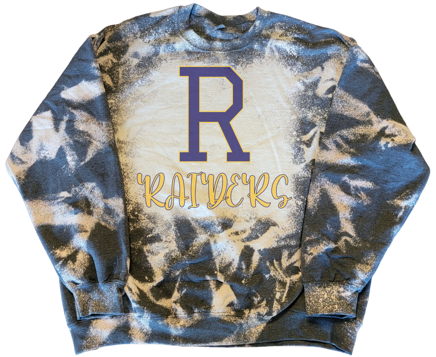Bleached School Spirit Sweatshirt (Customize Activity/Add Names To Back)