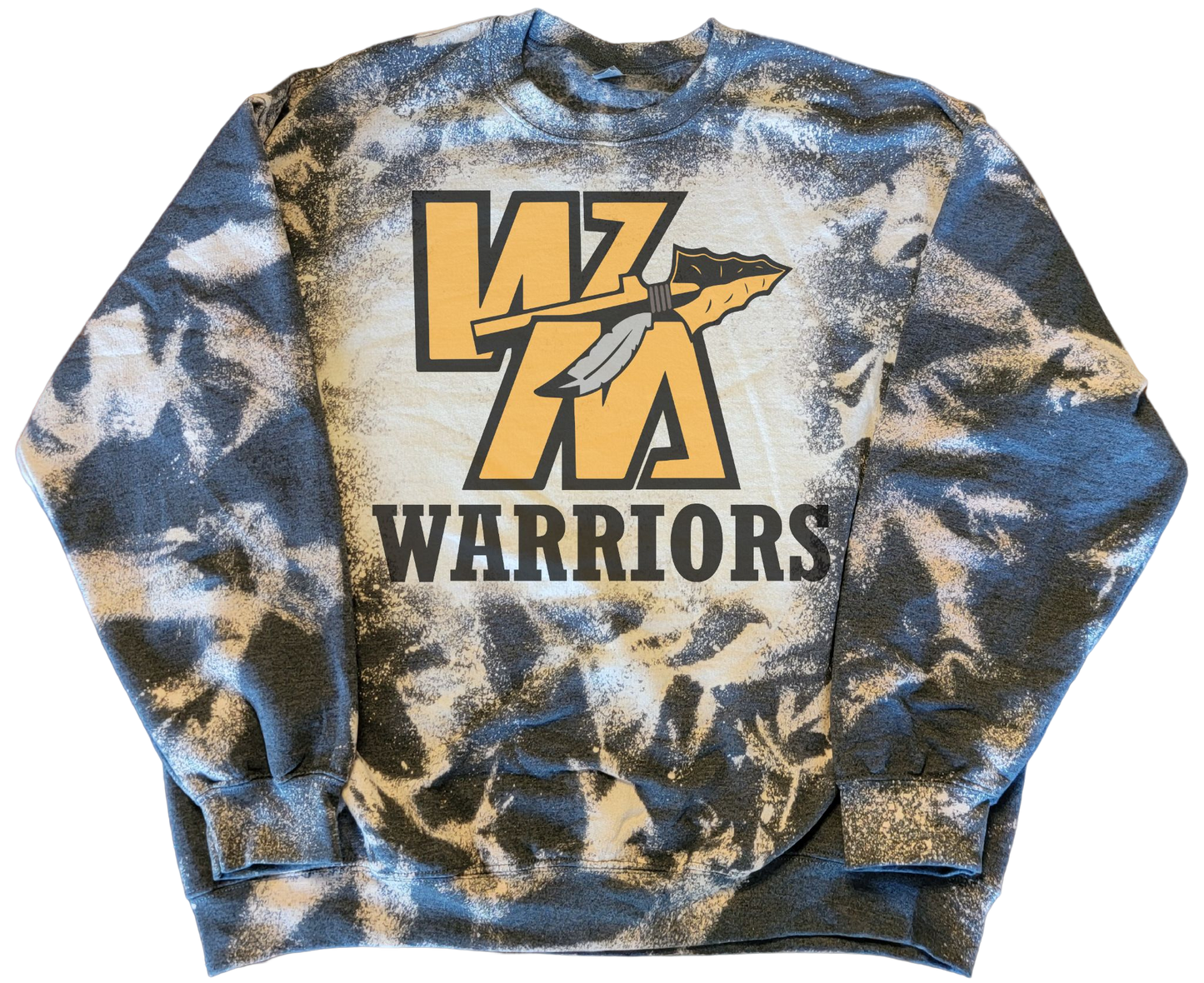 Bleached School Spirit Sweatshirt (Customize Activity/Add Names To Back)