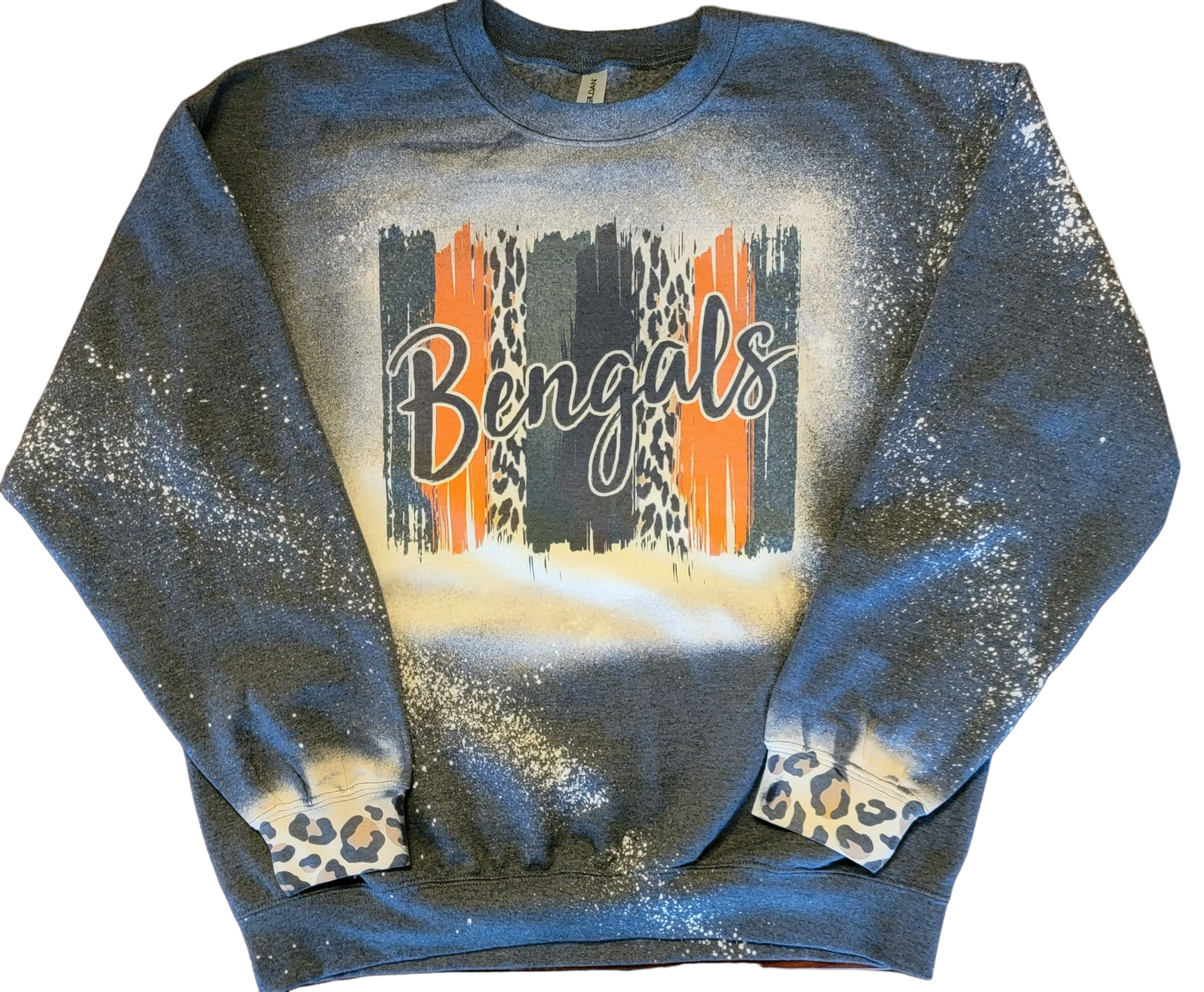 Bengals Bleached Sweatshirt