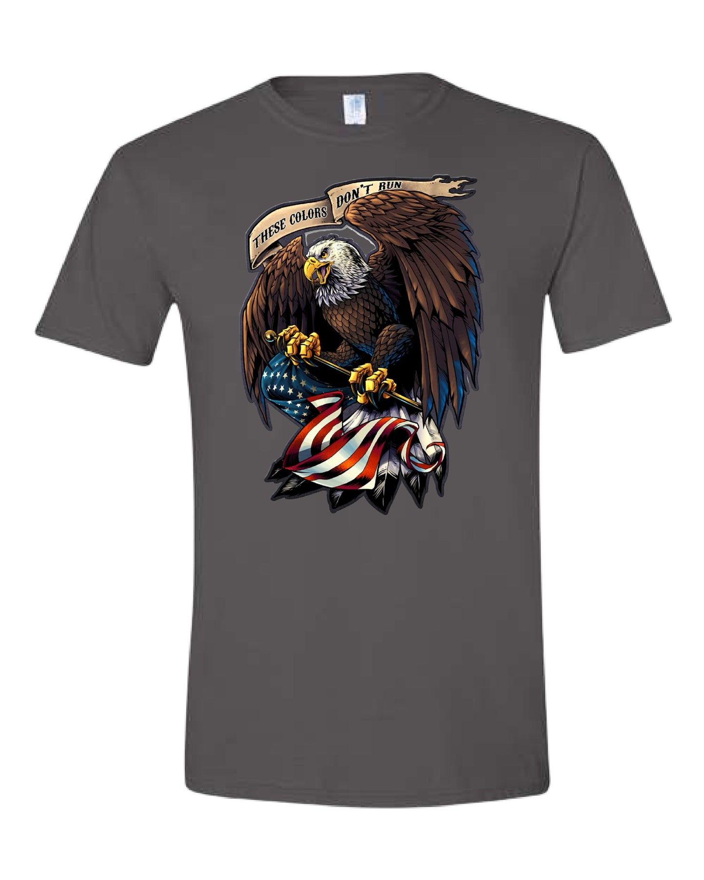Colors Don't Run Eagle Tee