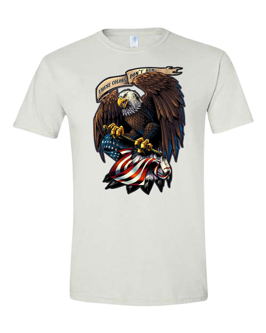 Colors Don't Run Eagle Tee