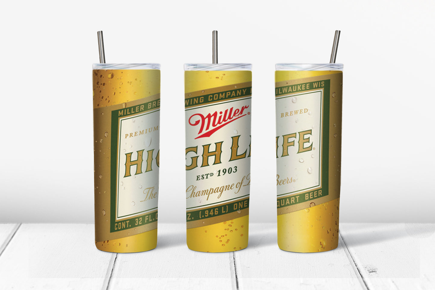 20oz. Tumblers Alcohol Designs