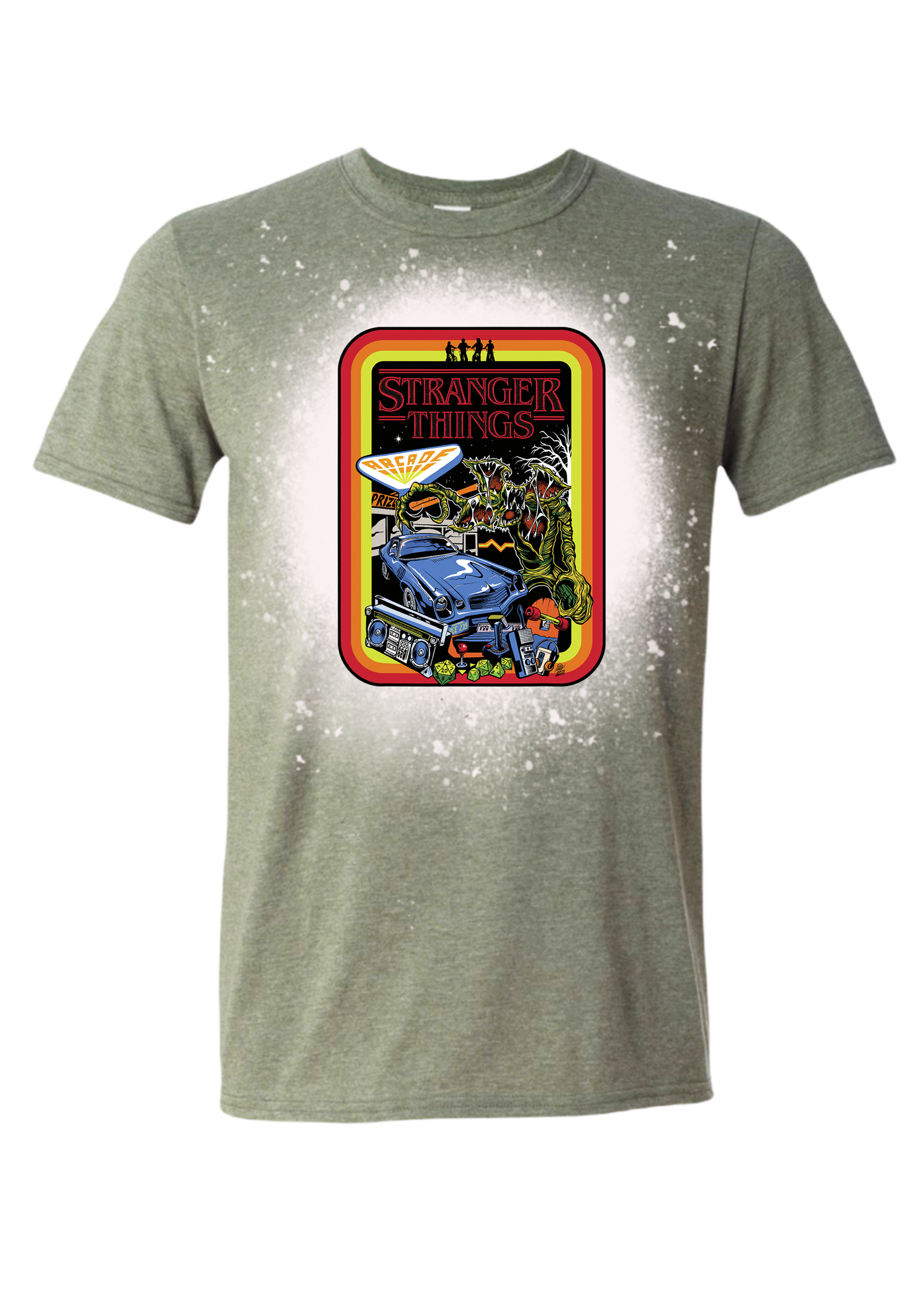 Stranger Things Bleached Tee