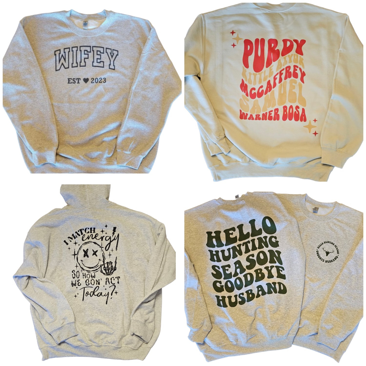 Sweatshirts and Hoodies