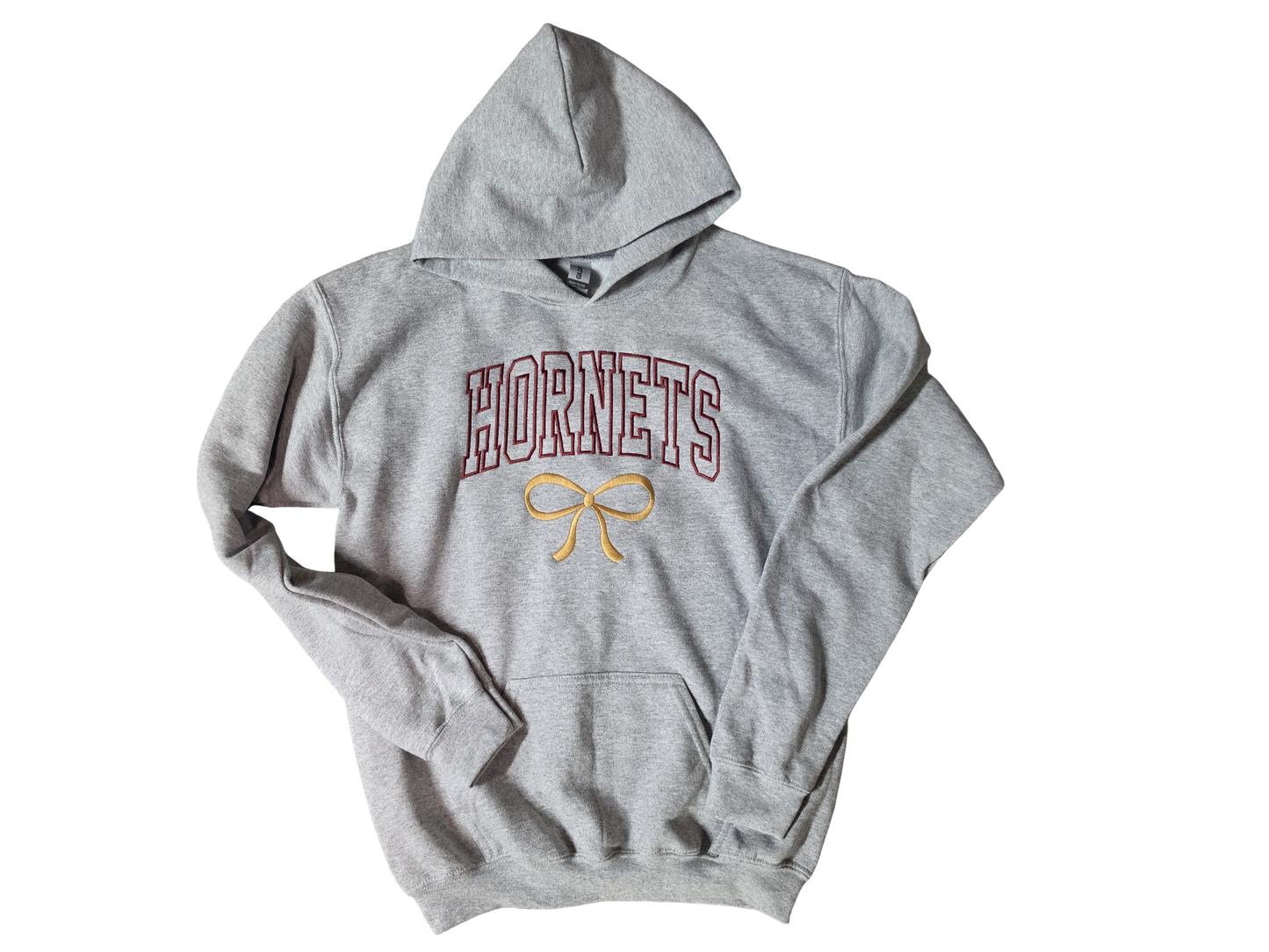 Embroidered Hornets Bow Tee/Crewneck/Hoodie