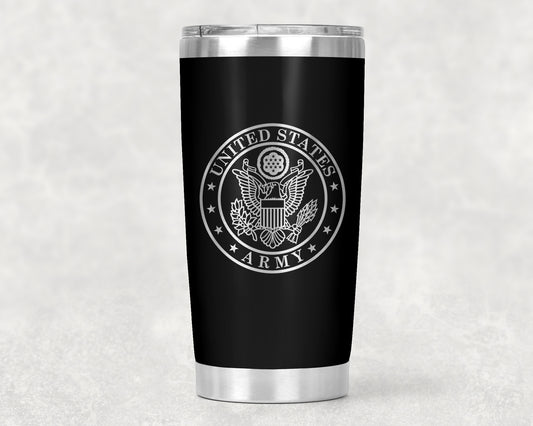 Army Engraved 20oz. Tumbler