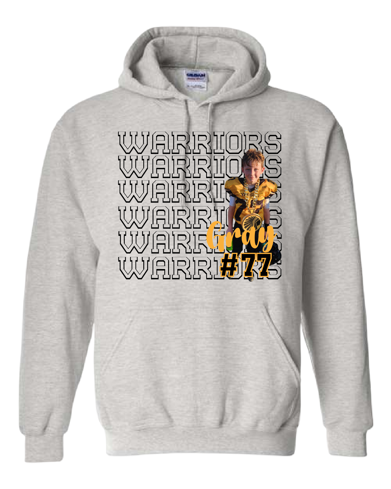 Athlete Customized Photo Hoodie/Crewneck/Tee