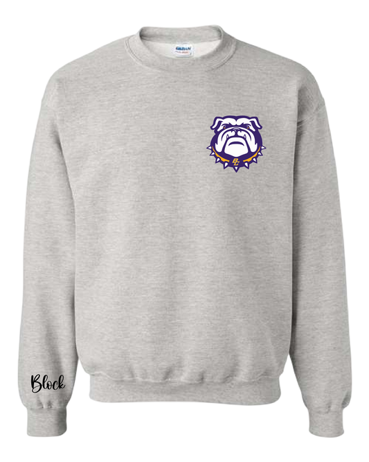 BC Bulldogs Jersey Style Crewneck