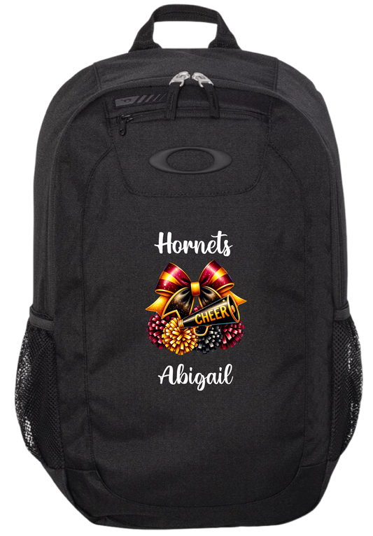 Cheer Maroon and Gold Personalized Backpack