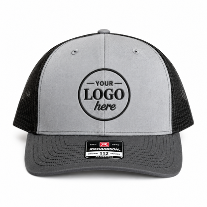 Custom Embroidered Snapback Hat (Curved Bill/Mesh Back)