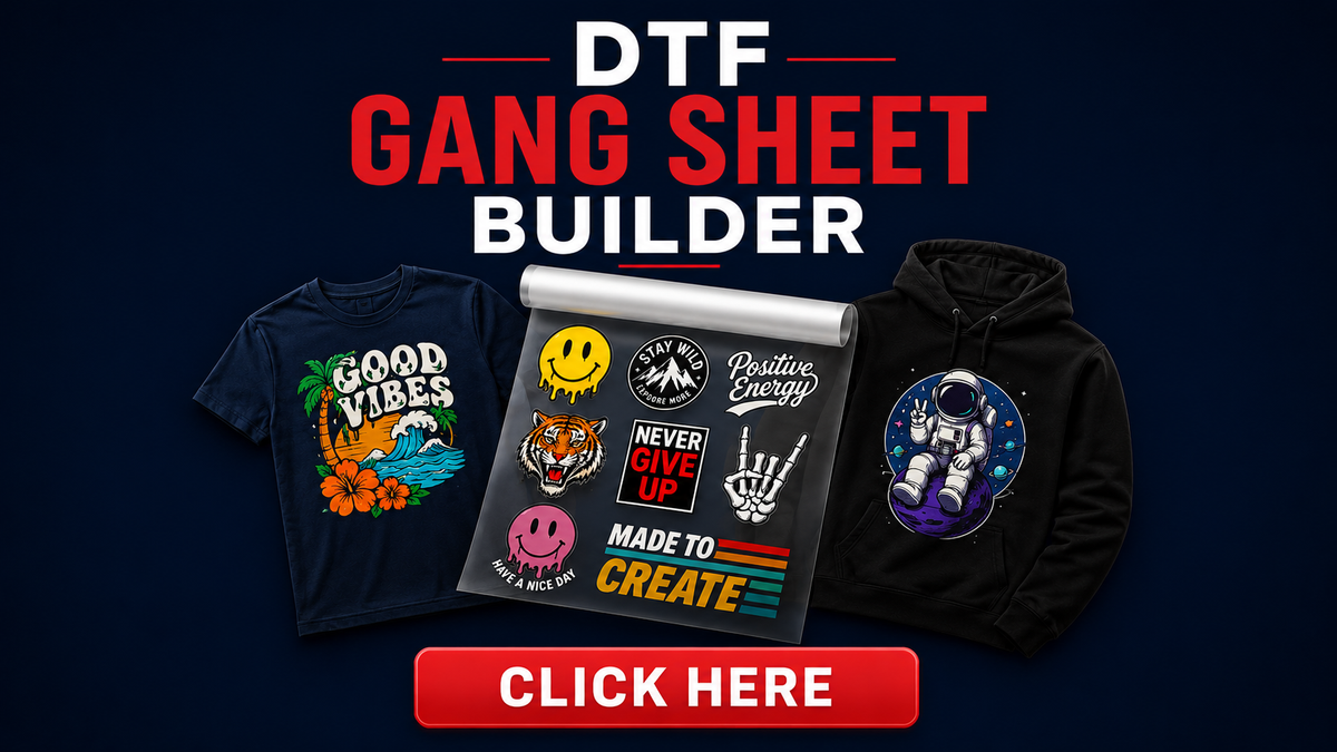 Gang Sheet Builder - build your own DTF transfer sheet
