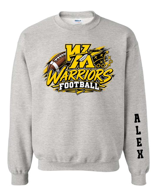 Warriors Football Hoodie/Crewneck/Tee