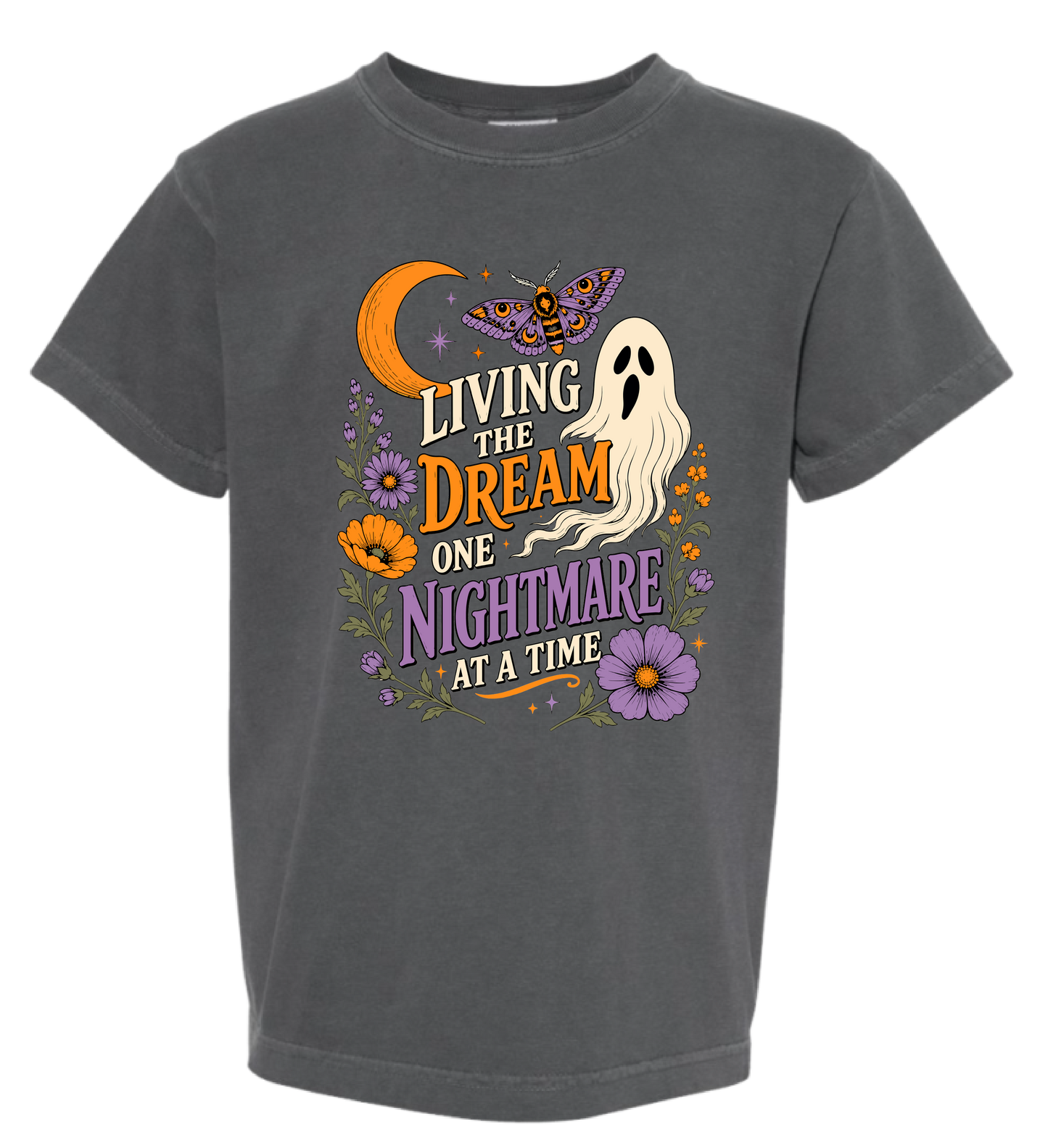 Living the Dream Halloween Comfort Colors Tee