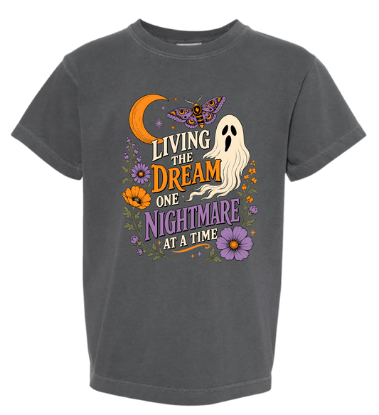 Living the Dream Halloween Comfort Colors Tee