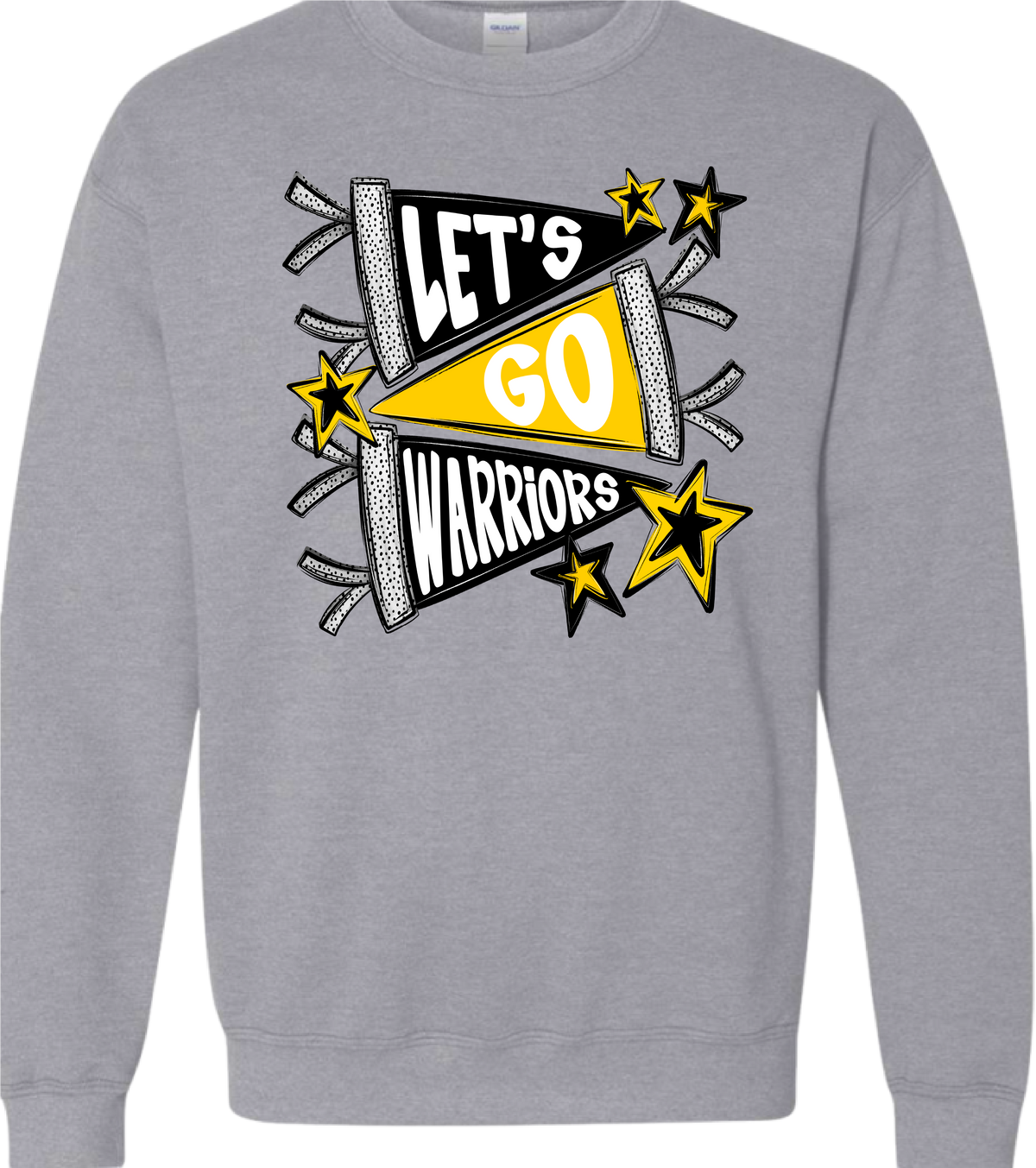Let's Go Warriors Hoodie/Crewneck/Tee