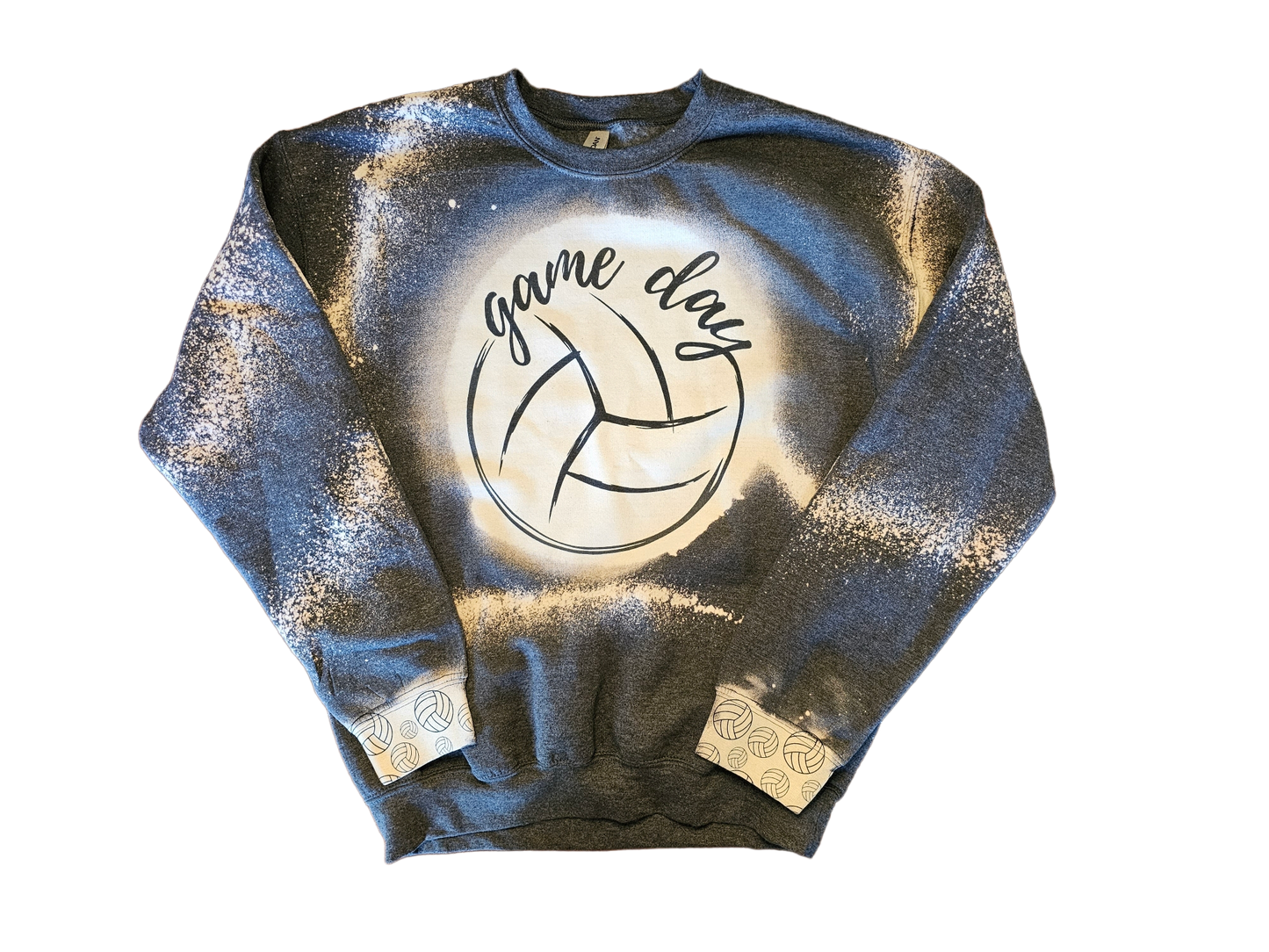Game Day Bleached Sweatshirt (Choose Activity)