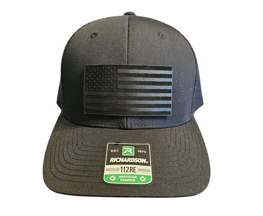 American Flag Stealth Mode Snapback