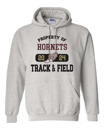 Hornets Property of Track & Field Crewneck/Hoodie