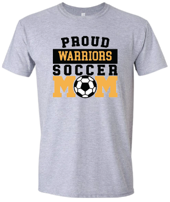 Proud Warrior Soccer Mom T-Shirt